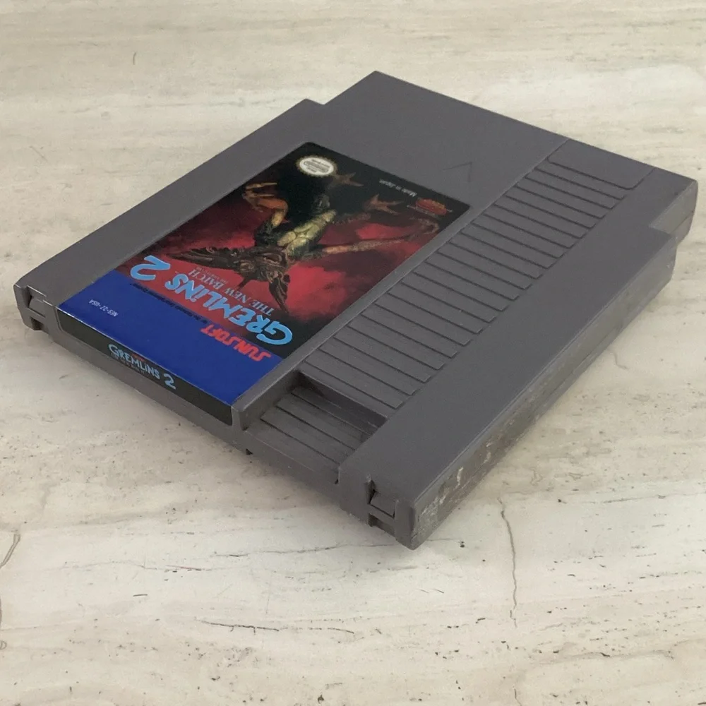 Gremlins 2 The New Batch NES Game Nintendo Entertainment System